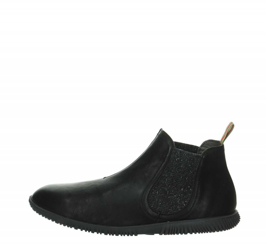 Manner Duckfeet | Hauki Chelsea Boot Schwarz